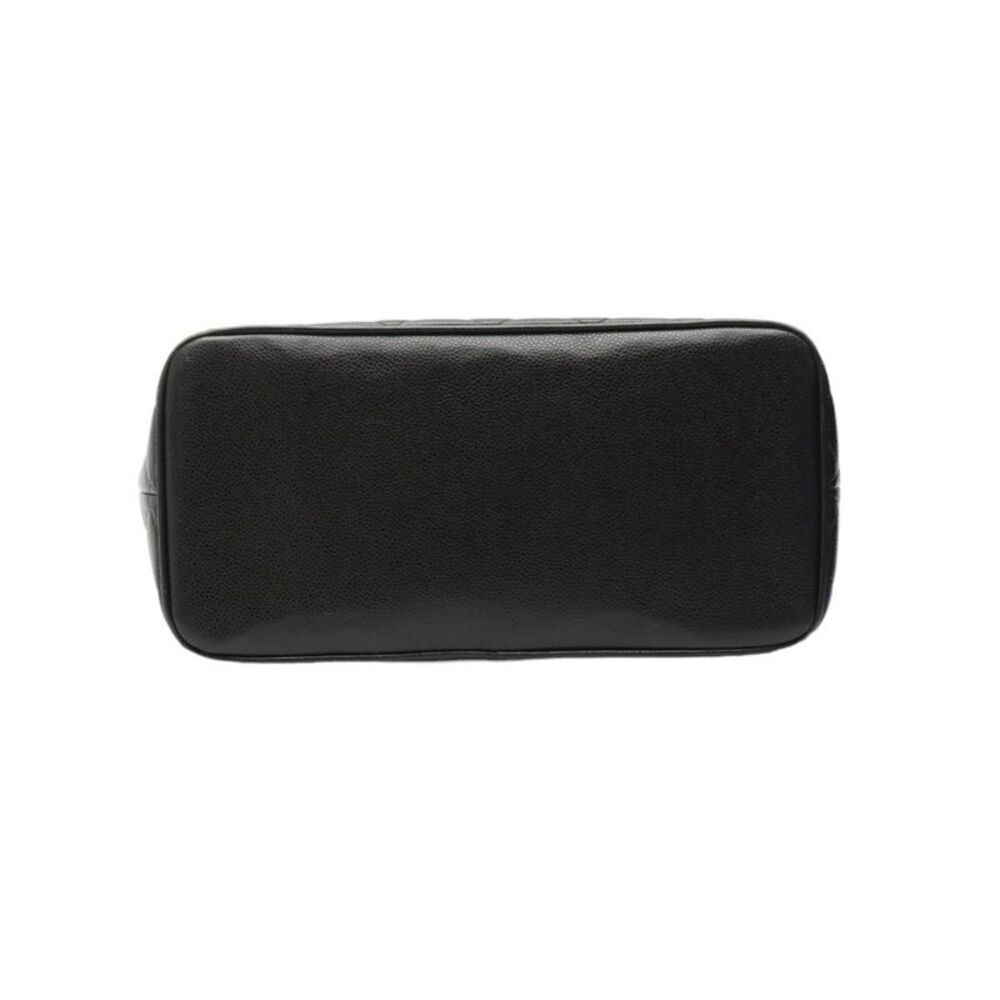 Chanel Shopping Black Leather Tote Bag (Pre-Owned) - Picture 3 of 16